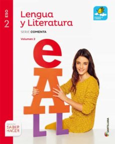 Portada de LENGUA Y LITERATURA 2º ESO MOCHILA LIGERA SERIE COMENTA SABER HACER ED 2016