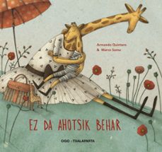 Portada de EZ DA AHOTSIK BEHAR