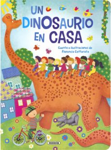 Portada de UN DINOSAURIO EN CASA