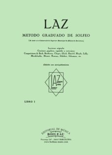 Portada de LAZ:METODO DE SOLFEO 1º ACOMPAÑAMIENTO