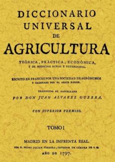 Portada de DICCIONARIO UNIVERSAL DE AGRICULTURA (TOMO 7)