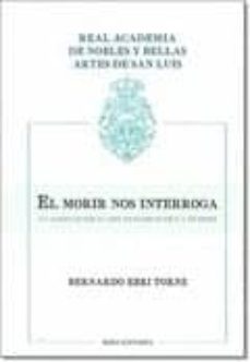 Portada de EL MORIR NOS INTERROGA: ANALISIS GENERAL DEL FENOMENO DE LA MUERTE