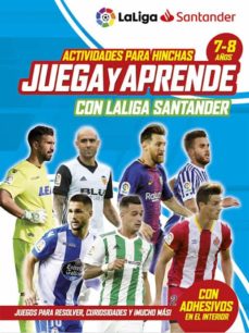 Portada de JUEGA Y APRENDE CON LA LIGA 7-8 AÑOS CON PULSERA A.