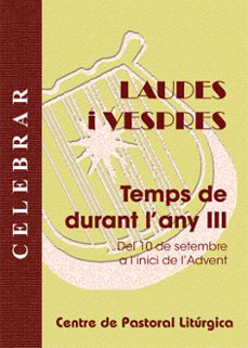 Portada de LAUDES I VESPRES. TEMPS DE DURANT L ANY III