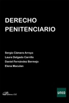 Portada de DERECHO PENITENCIARIO
