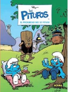 Portada de LOS PITUFOS 22: EL PROGRESO NO SE PITUFA