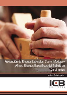 Portada de PREVENCIN DE RIESGOS LABORALES. SECTOR MADERA Y AFINES: RIESGOS ESPECFICOS DEL TRABAJO EN CARPINTERAS