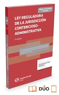 Portada de LEY REGULADORA DE LA JURISDICCION CONTENCIOSO-ADMINISTRATIVA