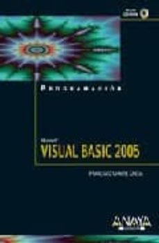 Portada de PROGRAMACION CON MICROSOFT VISUAL BASIC 2005 (INCLUYE CD-ROM)
