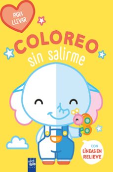 Portada de COLOREO SIN SALIRME-PARA LLEVAR: ELEFANTE