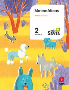 Portada de MATEMATICAS 2º EDUCACION PRIMARIA MAS SAVIA MEC (CAST) ED 2018