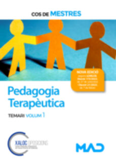 Portada de COS DE MESTRES. PEDAGOGIA TERAPEUTICA. TEMARI VOLUM 1 GENERALITAT DE CATALUÑA