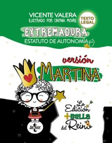 Portada de ESTATUTO DE AUTONOMIA DE EXTREMADURA. VERSION MARTINA