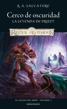 Portada de EL LEGADO DEL DROW Nº 03/04 CERCO DE OSCURIDAD (EBOOK)