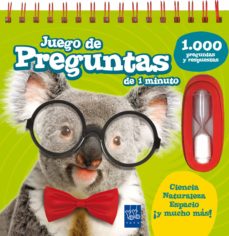 Portada de JUEGO DE PREGUNTAS DE 1 MINUTO-VERDE: 1000 PREGUNTAS Y RESPUESTAS DE CIENCIA, NATURALEZA Y ESPACIO
