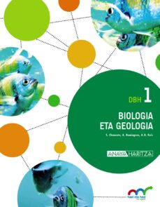 Portada de BIOLOGIA ETA GEOLOGIA 1 HAZI ETA HEZI BAT EGINIK EUSKERA