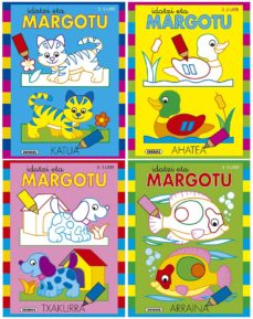 Portada de IDATZI ETA MARGOTU 3-5 URTE (4 TITULU).
