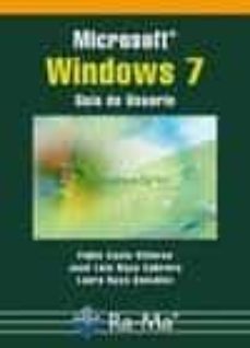 Descargar libros para nintendo. MICROSOFT WINDOWS 7: GUIA DE USUARIO 9788478979684