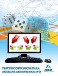 Portada de TEST PSICOTECNICOS PARA AUXILIAR ADMINISTRATIVO