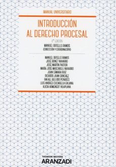 Portada de INTRODUCCION AL DERECHO PROCESAL (8ª ED.)