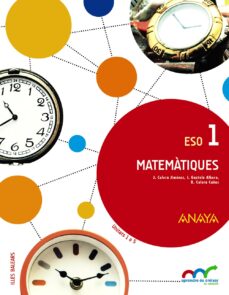 Portada de MATEMATIQUES 1º ESO ILLES BALEARS CATALA