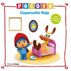 Portada de POCOYO. CAPERUCITA ROJA CON TEXTURAS