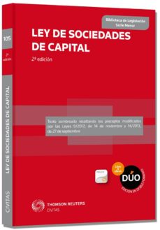 Portada de LEY DE SOCIEDADES DE CAPITAL (2ª ED.)