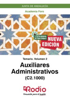 Las mejores descargas de libros de audio AUXILIARES ADMINISTRATIVOS DE LA JUNTA DE ANDALUCÍA. VOLUMEN 2  en español 9788417661694