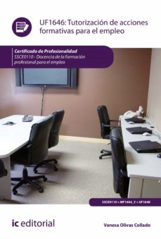 Portada de TUTORIZACION DE ACCIONES FORMATIVAS PARA EL EMPLEO. SSCE0110.