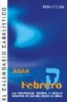 Portada de EL CALENDARIO CABALISTICO. FEBRERO-ADAR