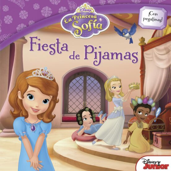 La Princesa Sofia Cuento Fiesta De Pijamas Incluye Adhesivos Vv