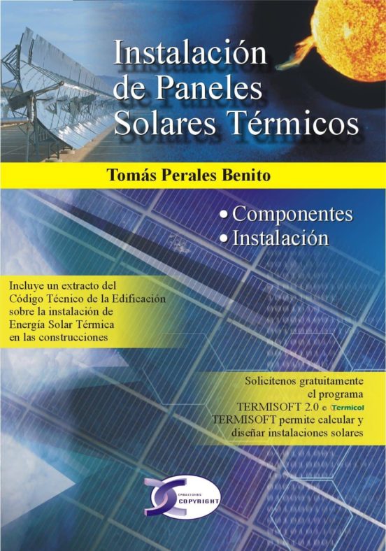INSTALACION DE PANELES SOLARES TERMICOS TOMAS PERALES BENITO Comprar libro 9788496300354