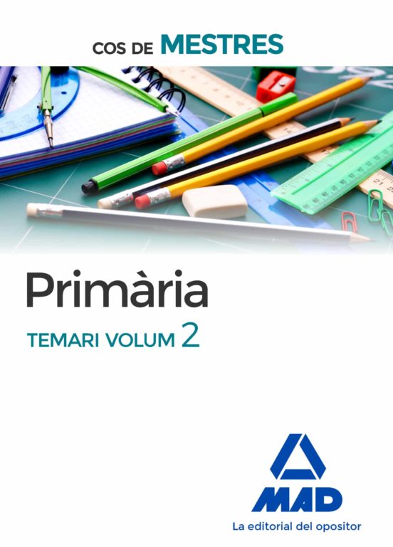 COS DE MESTRES PRIMÀRIA. TEMARI VOLUM 2 (edición en catalán)