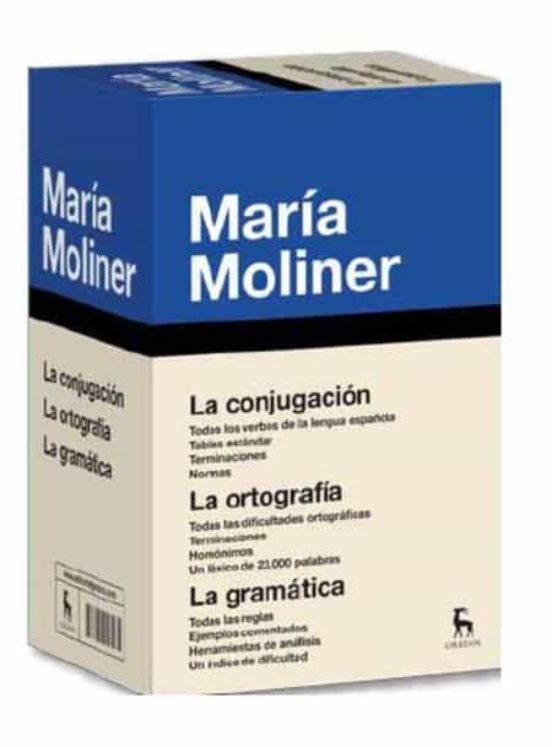 ESENCIAL MARIA MOLINER (3 DICCIONARIOS BASICOS IMPORTANTES: LA CO ...